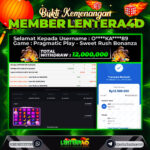 JACKPOT MAIN SWEET RUSH BONANZA 10 OKTOBER 2025