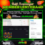 JACKPOT STARLIGHT PRINCESS 1000 25 DESEMBER 2025